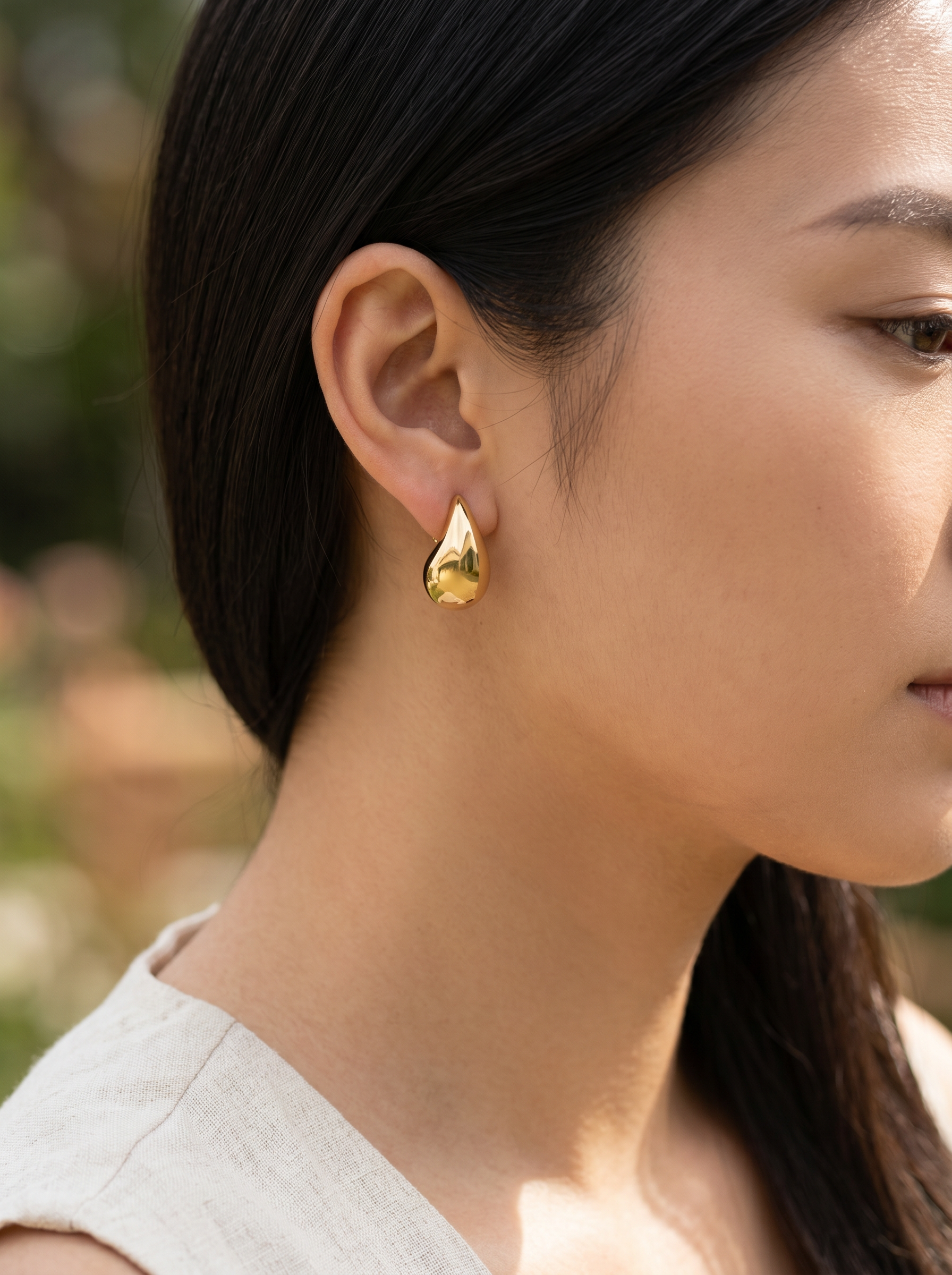 Lustre Droplet Earrings