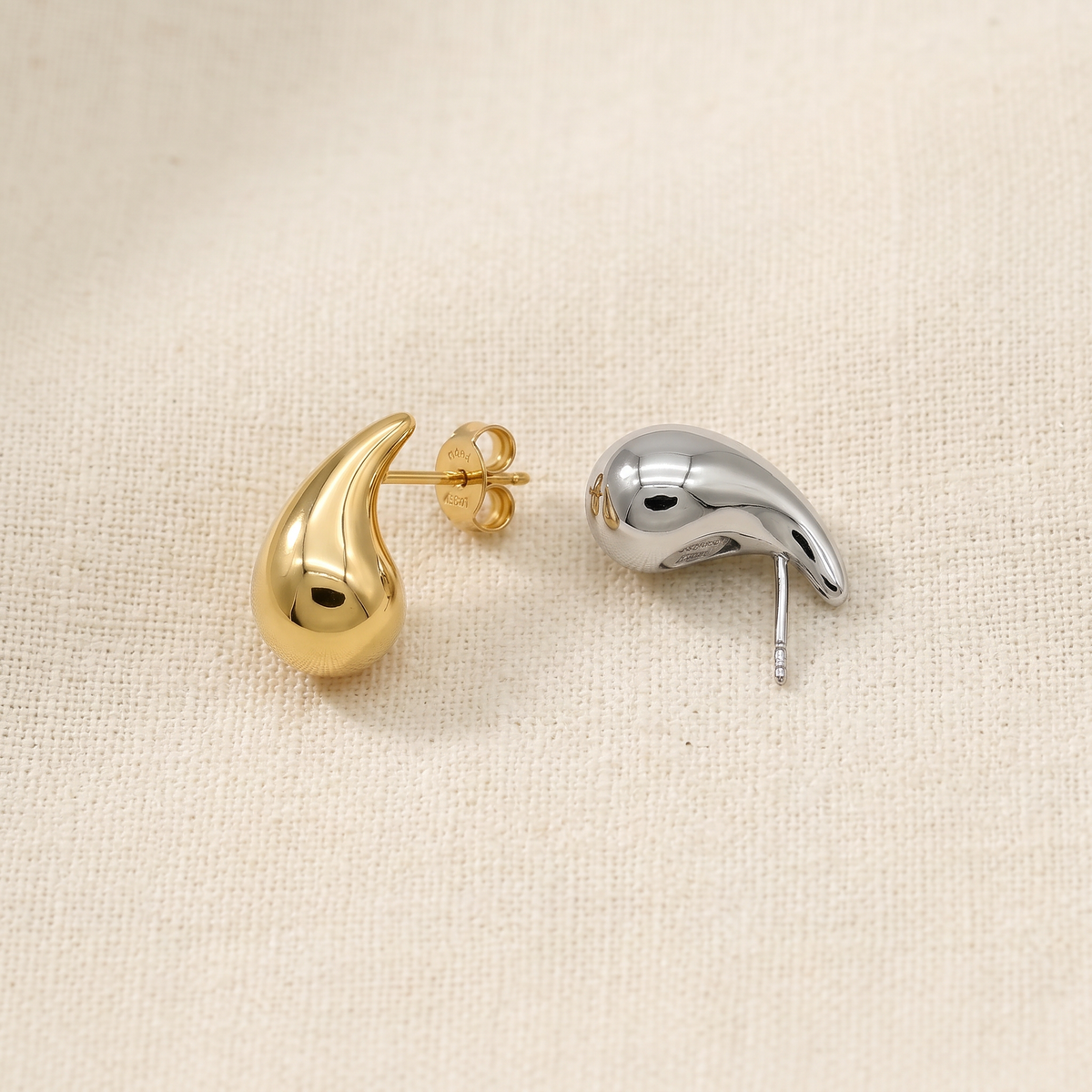 Edge Droplet Earrings