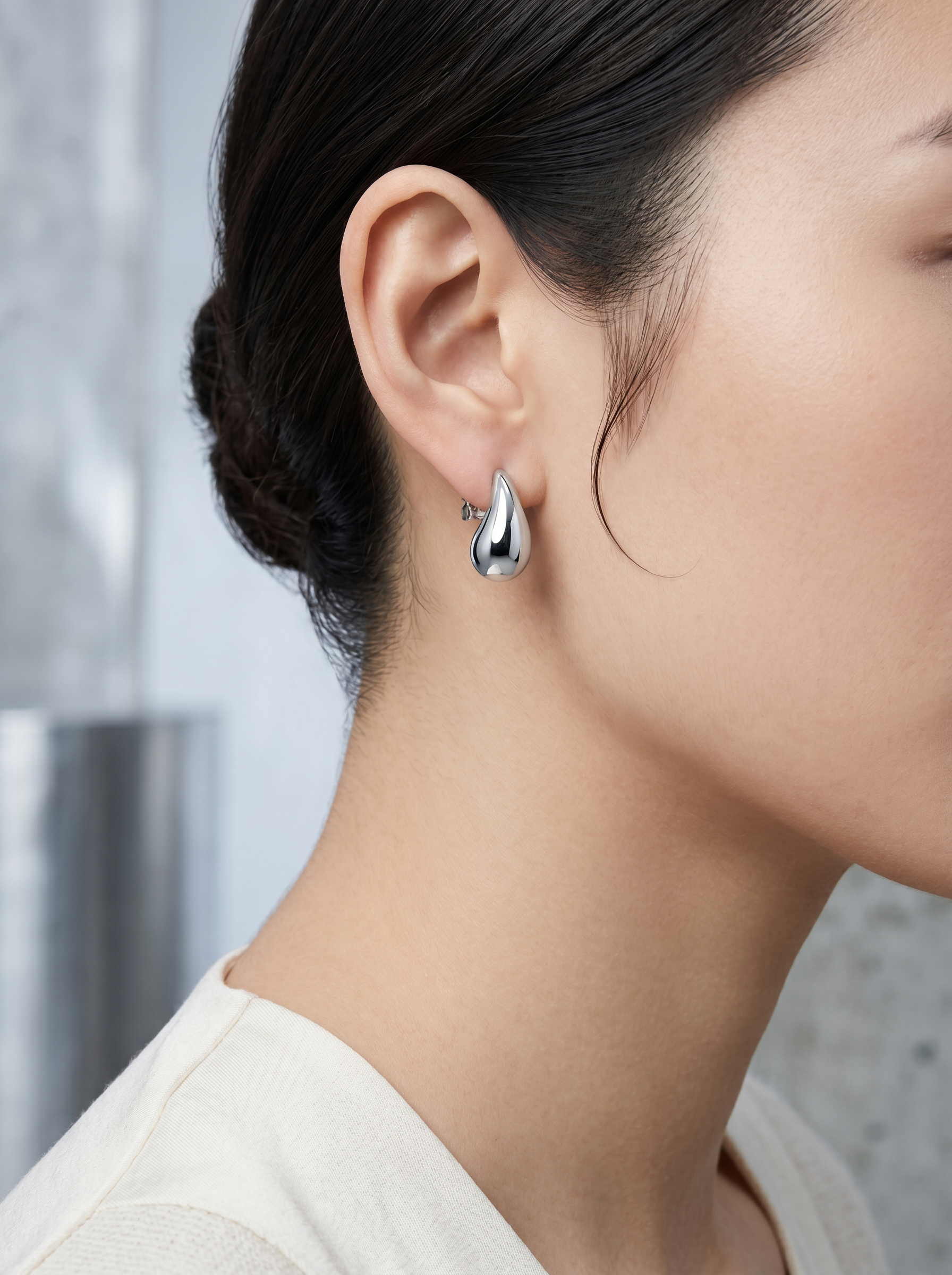 Lustre Droplet Earrings
