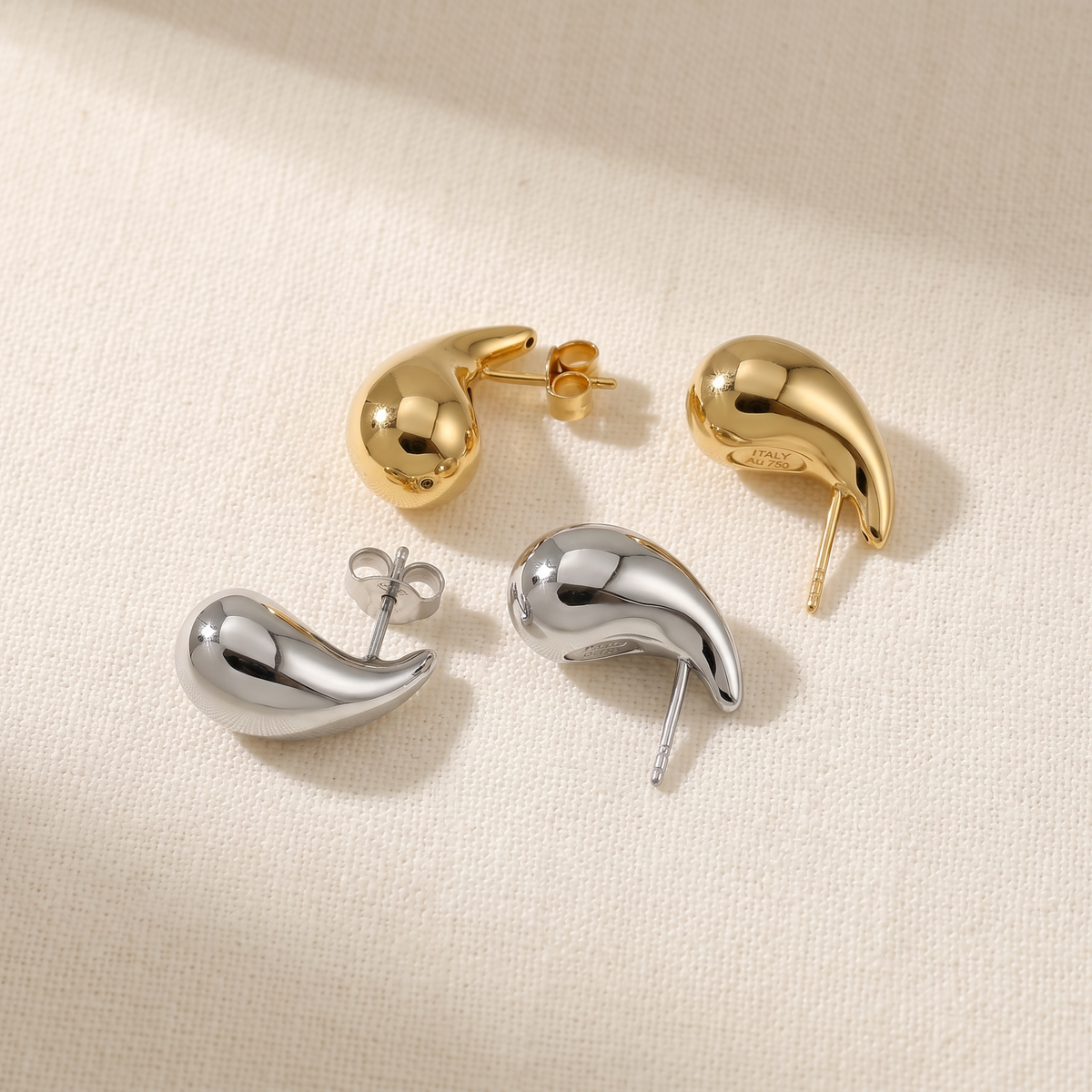 Edge Droplet Earrings