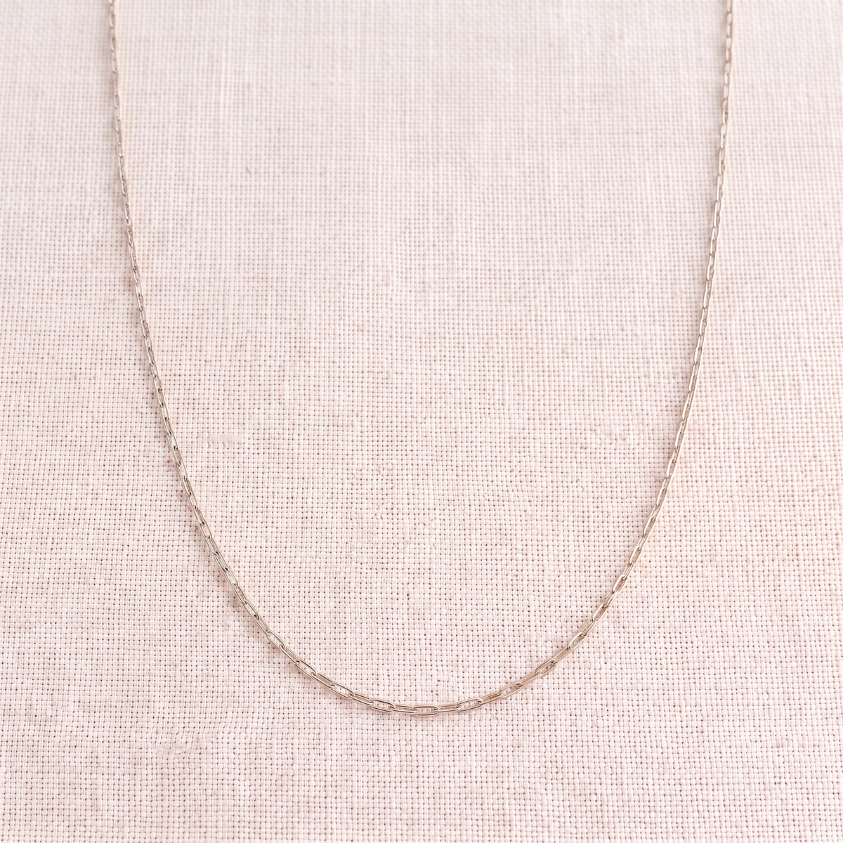 Fine Oval Chain Necklace