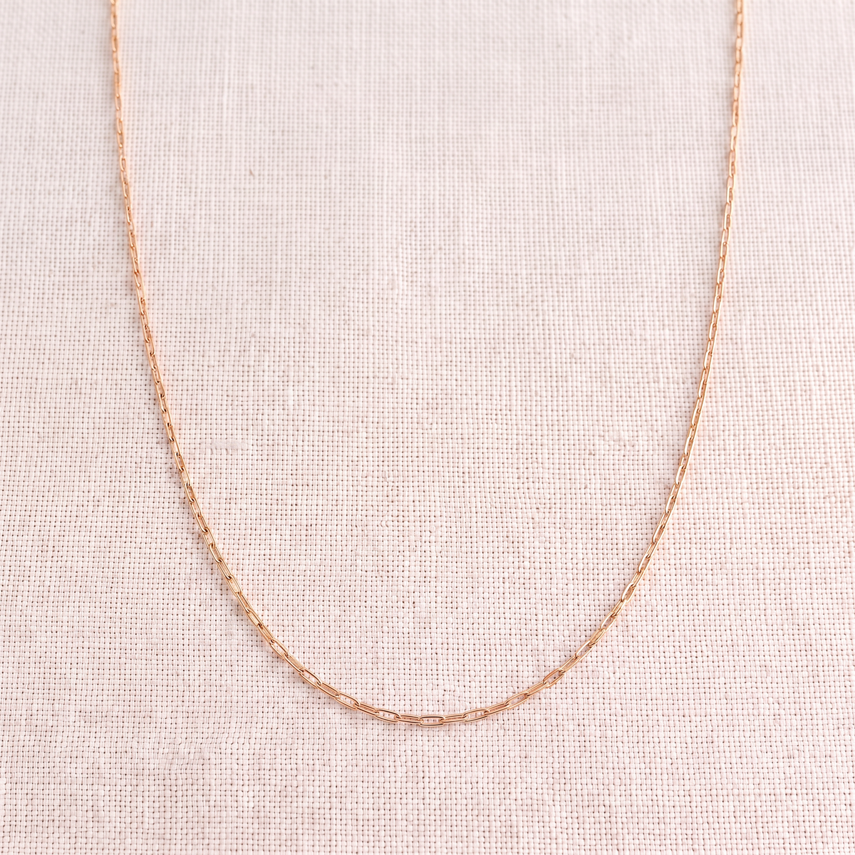 Fine Oval Chain Necklace