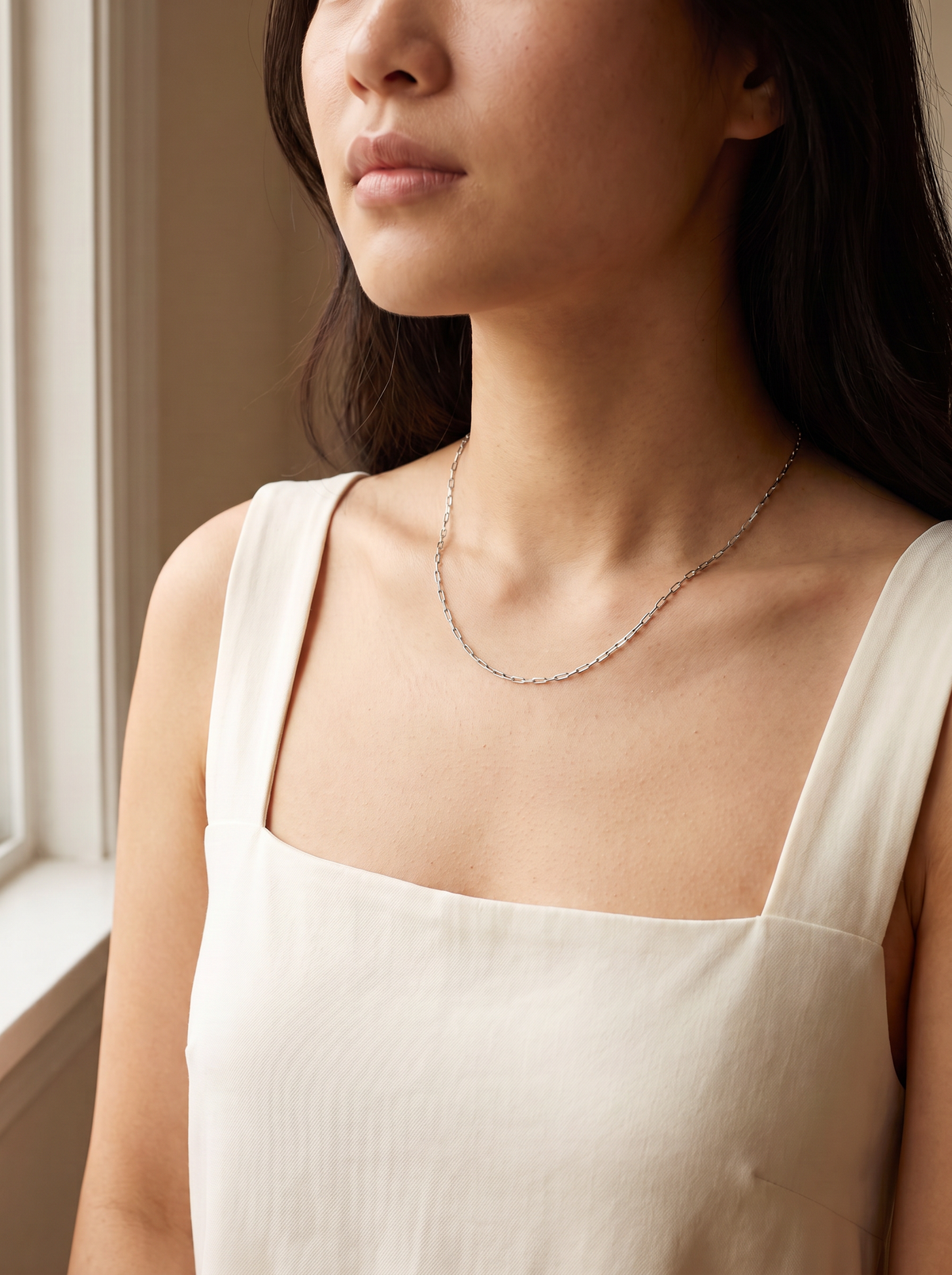Fine Oval Chain Necklace